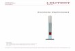 Areometer (Hydrometer) - Leutert · Operation The areometer is simple to operate and needs no additional qualification. At the bottom of the device there is a small red‐coloured