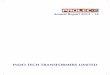 INDO TECH TRANSFORMERS LIMITED - prolecge.in Report FY 2013-2014.pdf · INDO TECH TRANSFORMERS LIMITED 3 NOTICE NOTICE is hereby given that the 22nd Annual General Meeting of the