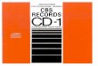 CBS RECORDS PROFESSIONAL SERIES CBS RECORDS audio/Test Discs/CD Test Disc - CBS...  1. INTRODUCTION