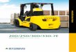 DIESEL FORKLIFT TRUCKS Environmental - Friendly - HMF … · 04 05 6° 10° State-of-the-art hydraulic system The latest designed, large-capacity hydraulic system including a low-noise