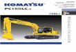 CEN00344-03 PC160LC-8 CRAWLER EXCAVATOR - Komatsu … · economical performance, Komatsu has developed the main components with a total control system. The result is a new generation