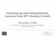 Catching Up and Falling Behind: Lessons from 20  … · Catching Up and Falling Behind: Lessons from 20th-Century Growth ... 1870 1913 1950 1973 2010 ... Argentina 7 Africa 34 