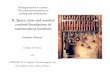 II. Space, time and number: cerebral foundations of ... · cerebral foundations of mathematical intuitions Stanislas Dehaene Collège de France, and ... Lesions causing acalculia