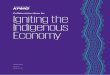 Igniting the Indigenous Economy - KPMG · 2018-09-07 · – Governments should contribute seed funding to impact investment funds for ... entrepreneurship, agile management, lean