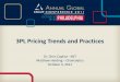 3PL Pricing Trends and Practices - Chainalytics · 3PL Pricing Trends and Practices Dr ... MIT Matthew Harding – Chainalytics October 3, 2011 . 5 0 .0 6 0 .0 ... ^What is the PL
