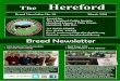 The Hereford · THE ELEVENTH NATIONAL HEREFORD HERD OF THE YEAR COMPETITION 2018 During the year the following eight Areas will, as usual, be organising their individual Herd 