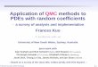 Application of QMC methods to PDEs with random coefﬁcients workshop/UQAW2016-Talks... · Frances Kuo @ UNSW Australia p.1 Application of QMC methods to PDEs with random coefﬁcients
