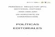 POLÍTICAS EDITORIALES - Universidad Pedagógica y ... · Ref. Presentación Documento Política Editorial ... hasta el ciclo de planificación editorial, ... 1.1 Objetivo 