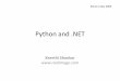 Python and - PyCon India · Setting up the development environment •Get Eclipse from  •Install Eclipse plugin for Python development - PyDev from