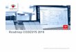Roadmap CODESYS 2016 - prolog-plc.ru · Roadmap CODESYS 2015/2016 Compiler / Code Generator Planned Features Feature Description Device application (June2016) Easier use of applications