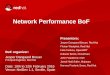 Network Performance BoF - iptables · BPF: no need to fully parse the packet if we are likely going to discard it. 9 Network Performance BoF, NetDev 1.1 Topic: CloudFlare – Idea