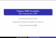 P aginas WEB Accesiblesantares.sip.ucm.es/~luis/accesibilidadWEB08-09/php.pdf · 2008-11-13 · Programaci on en el servidor PHP, JSP, Java Servlets ASP, Muchos m as: perl, python