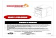 Euromax Owner's Manual - Inglenook Energy · SAFETY PRECAUTIONS OWNER’S MANUAL • Warning: If your appliance is not properly installed a house fire may result. For your safety,