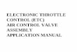 ELECTRONIC THROTTLE CONTROL (ETC) AIR … · In most a TPS is a thick-film resistive potentiometer with a movable contact that instantaneously a signal proportional to the throttle