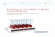 Profiling of microRNA in Blood Serum/Plasma · Real-time PCR for miR-103 and miR-21 was performed using triplicate RT reactions on total RNA purified from either EDTA-plasma, citrate-plasma,
