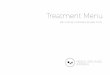 Treatment Menu - saloneuphoria.com.au · Medik8 products are professional skincare solutions packed full of wonderful scientifically proven ingredients known to repair, protect and