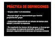 PRACTICA 4 DEFINICIONES.ppt [Modo de …rua.ua.es/dspace/bitstream/10045/19231/2/PRACTICA_4_DEFINICION… · sectores turísticos en el desarrollo de normas ISO. ... - La OMT ha creado