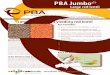 PBA Jumbo - pbseeds.com.aupbseeds.com.au/docs/PBA Jumbo Final.pdf · PBA JumboA is resistant to foliar and seed infection by ascochyta blight which is vastly improved over Aldinga
