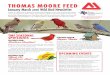 thomas moore Feed January-March 2016 Wild Bird …€¦ · Thomas Moore Feed is proud to be the official feed of the Texas Ornithological Society Featured Bird:Northern Cardinal Bright