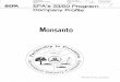 EPA's 33/50 Program Company Profile - Monsantoinfohouse.p2ric.org/ref/22/21106.pdf · EPA’s 33/50 PROGRAM COMPANY PROFILES reporting as a baseline. In February, 1991, EPA began