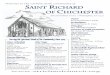 Saint Richard of Chichester - strichardchurch.org · Welcome to the Catholic faith community of Saint Richard 18th and Pollock Streets | Philadelphia, PA 19145 Pastor Reverend Michael