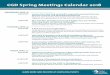 CGD Spring Meetings Calendar 2018 - cgdev.org · Giménez Duarte, Secretary José Antonio González Anaya, Minister Felipe Larraín Bascuñán, and Minister David Tuesta, with hosts