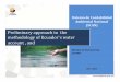 Preliminary approach to the methodology of … · Preliminary approach to the methodology of Ecuador`swater account , and ... Fuente: SENAGUA 2011, PNBV 2013-2017 For the distribution