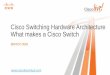 Cisco Switching Hardware Architecture What makes …d2zmdbbm9feqrf.cloudfront.net/2012/anz/pdf/BRKRST-3069.pdf · Cisco Switching Hardware Architecture What makes a Cisco Switch 