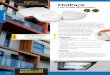 Low profile duct system FlatPack - fantechtrade.com.au · FlatPack duct is a low profile alternative to round PVC pipe commonly used in ventilation systems. It has a compact design