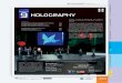 HOLMARC HOLOGRAPHY · Holography Educational system (Model No: HO-H-02) Holmarc's holographic kit is a professional set up for shooting holograms in academic and research institutions