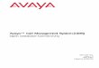Avaya™ Call Management System (CMS)support.avaya.com/elmodocs2/contact_center/r3v11/780701_1/780701… · Avaya™ Call Management System (CMS) Open Database Connectivity 585-780-701