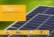 rec TwinPeak 2 SERIES - recgroup.com · P ree 100% P ree 100% P ree 100% REC TwinPeak Series solar panels feature an 2 innovative design with high panel efficiency and power output,