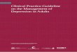 Clinical Practice Guideline on the Management of ...€¦ · clinical practice guideline on the management of depression in adults 5 ... maría josé gonzález Ávila, ... clinical
