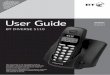 Diverse 5110 User Guide - BT Helpbt.custhelp.com/.../redirect/1/filename/BT_Diverse_5110_userguide.pdf · Star/Bell Switches the handset ringer on and off. Hash/Keyguard Switches