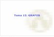 Tema 15: GRAFOS - Departament d'Informàticainformatica.uv.es/iiguia/AED/teoria/apuntes/cuatr2/tema15.pdf · Exploración (recorrido) de grafos Es conveniente evitar los ciclos: 9Marcar