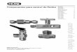 control de fluidos - Instrument Valves, Actuators, … 79020_Catalog_SPA.pdf · válvulas de retención Serie CVH Válvulas de retención Características y especifi caciones •