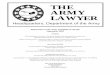 THE ARMY LAWYER - Library of Congress · The Army Lawyer articles are indexed in the Index to Legal Periodicals , the ... Camp Lejeune, North Carolina ... Philippe Kirsch, 