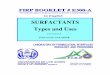 FIRP BOOKLET # E300-A · FIRP BOOKLET # E300-A In English ... Translation (06/15/1994) Edited and ... FIRP Booklet E300A 4 Surfactants – Types and uses