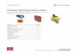 Pneumatic Safety Valves Safety Function Application ... · to PLC Status to PLC Status to PLC. Rockwell Automation Publication SAFETY-AT130B-EN-P - August 2016 7 Pneumatic Safety