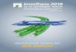 InnoTrans 2018 · Vehicle for Monorail MIV 1-25 Schleifmaschinen / Grinding Machine O/212 Legios Loco a.s. Zacns 99 m3 Kesselwagen / Tank wagon 4/410 Legios Loco a.s. Sgmmnss 40‘