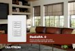 RadioRA 2 - Lutron Electronics, Inc. LA - RadioRA 2... · Botonera seeTouch® montada en la pared, en color piedra, con grabado personalizado Crea escenas de iluminación que se adaptan