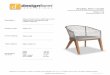 Andria Arm Chair - designformfurnishings.com · Designform ™Furnishings , a division of Global Source Industries, Inc. ™ | 17101 Murphy Avenue Ir vine, CA 92614 | 888.922.FORM