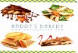 Menu Harry’s Bakery · Deditos de queso apanados con salsa miel mostaza. MUSLITOS DE POLLO LEMON AND PEPPER $25,600 Marinades con limon, pimienta y soya al homo con arroz bianco