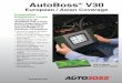AutoBoss V30 - OTC Tools | Automotive Diagnostics Testing | … · 2015-01-23 · Autoboss V30, a truly ... User Manual 3100-30 Rubber Boot for (3100DLX) 3100-31 Carrying Case 3100-32