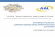 DR ANDREA PAVLICKOVA EUROPEAN SERVICE … · 10/09/2014 · Overview EIP-AHA – Working together for integrated care Objectives and current start of art B3 Action group on Integrated