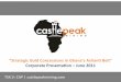 “Strategic*Gold*Concessions*in*Ghana’s*Ashan5*Belt ... - Castle Peak Mining.pdf · and’currentDirector’of’Scorpio’Gold’Ltd.’and’Corporate’Secretary’of’ Canaco’Resources’Inc