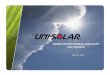 Flexible Thin Film Building Integrated PV Solar Solutionskanada.ahk.de/fileadmin/ahk_kanada/03.Events/2012_Events/2012_5th... · Uni‐Solar: Over 25 years of Innovation Prototype