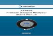 XTP601 Process Oxygen Analyzer - Instrumart · 2015 Michell Instruments This document is the property of Michell Instruments Ltd. and may not be copied or otherwise reproduced, communicated