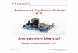 FlybackDriver20 ManualREV- 051112 · The Universal Flyback Driver 2.0 is an open-loop half-bridge switching power supply. It is called “open loop” as the output voltage is not