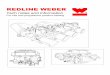REDLINE WEBER - Carb/weber/weber   · Referred to as the low speed circuit by Weber, this